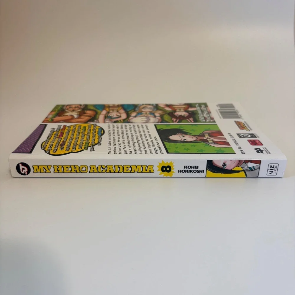 My Hero Academia Volume 8 Horikoshi 1st Printing 1st Ed English Manga Paperback